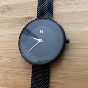 MVMT Black Rose Gold Mod B2 Watch